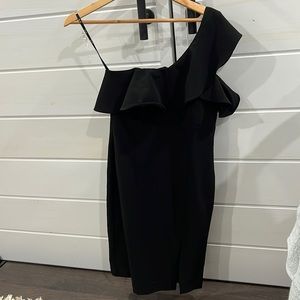 Bardot Black One Shoulder Dress